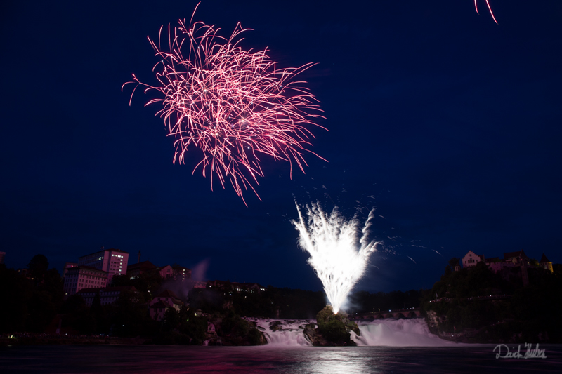 Rheinfall Feuerwerk 2015